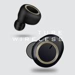 Écouteurs TWS-A1 Bluetooth 5.0 sans fil, mini invisibles, pour le sport, la course et la musique, avec boîtier de charge et micro