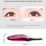 Duosi DY-102 Fer à Repasser Électrique Portable Style Stylo Chauffant Longue Durée Recourbe-Cils USB Rechargeable Clip Chauffant de Maquillage Bouclant