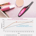 Duosi DY-102 Fer à Repasser Électrique Portable Style Stylo Chauffant Longue Durée Recourbe-Cils USB Rechargeable Clip Chauffant de Maquillage Bouclant