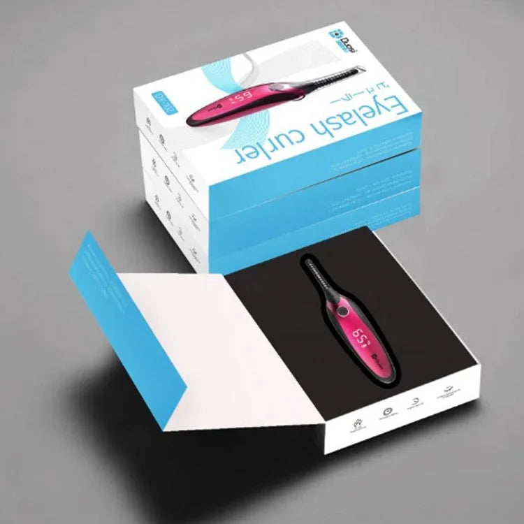 Duosi DY-102 Fer à Repasser Électrique Portable Style Stylo Chauffant Longue Durée Recourbe-Cils USB Rechargeable Clip Chauffant de Maquillage Bouclant