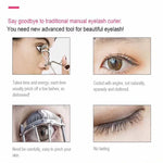 Duosi DY-102 Fer à Repasser Électrique Portable Style Stylo Chauffant Longue Durée Recourbe-Cils USB Rechargeable Clip Chauffant de Maquillage Bouclant