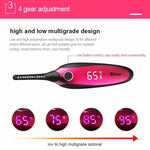 Duosi DY-102 Fer à Repasser Électrique Portable Style Stylo Chauffant Longue Durée Recourbe-Cils USB Rechargeable Clip Chauffant de Maquillage Bouclant
