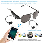 Écouteurs sans fil Y88 Casque Bluetooth Lunettes de soleil Écouteurs de musique Lunettes intelligentes Écouteurs mains libres avec micro