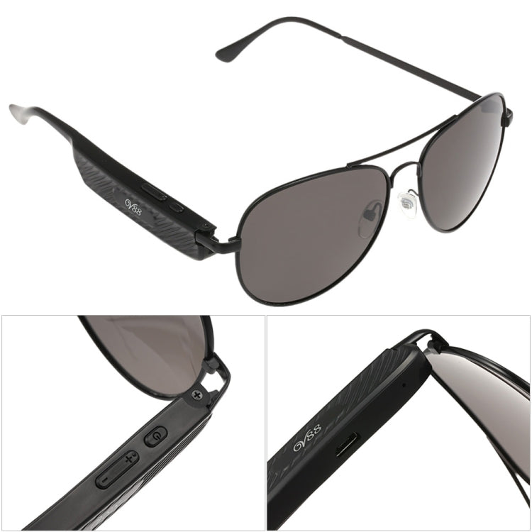 Écouteurs sans fil Y88 Casque Bluetooth Lunettes de soleil Écouteurs de musique Lunettes intelligentes Écouteurs mains libres avec micro