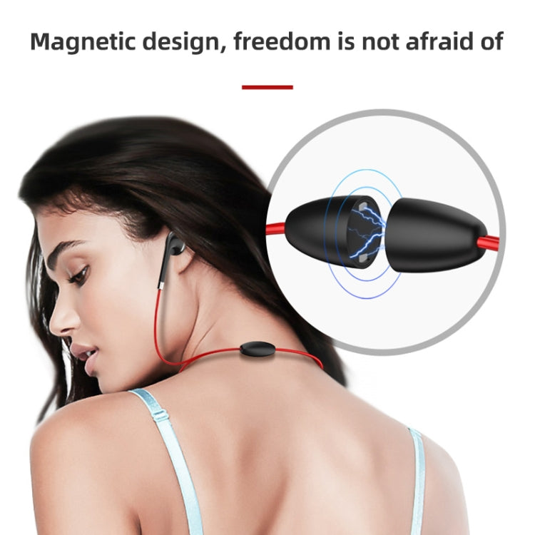 Écouteurs magnétiques BT313 - Casque sans fil de sport mains libres Bluetooth - Stéréo HD - Basses puissantes - avec micro