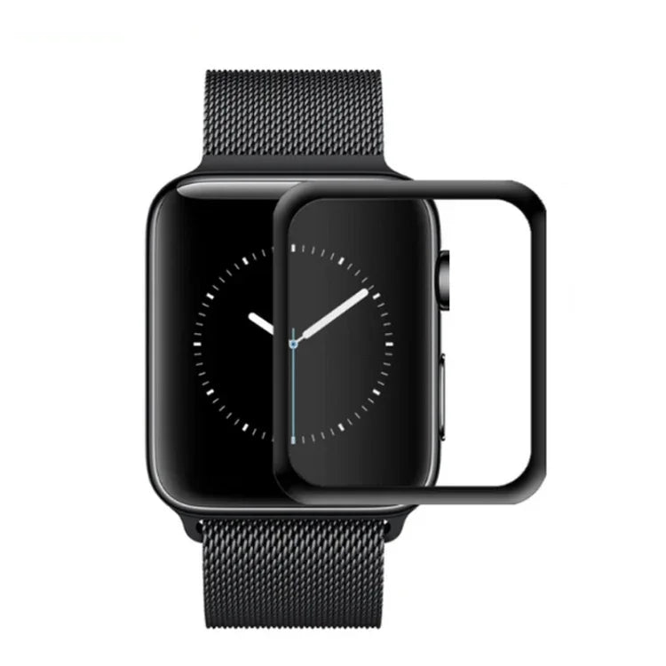 2 pièces Mocolo Film en Verre Trempé 3D 0.33mm 9H à Bords Arrondis, Pour Apple Watch Series 5 / 4 40mm, Pour Apple Watch Series 5 / 4 44mm