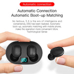 Écouteur sans fil E6S TWS Bluetooth V5.3 avec affichage LED, écouteurs Bluetooth étanches, E6S (noir)