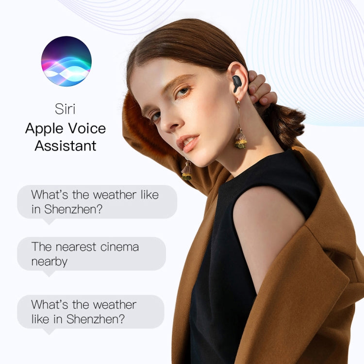 Écouteur sans fil E6S TWS Bluetooth V5.3 avec affichage LED, écouteurs Bluetooth étanches, E6S (noir)
