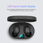 Écouteur sans fil E6S TWS Bluetooth V5.3 avec affichage LED, écouteurs Bluetooth étanches, E6S (noir)