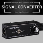 B012 Conversion de signal stéréo professionnel en signal de microphone symétrique