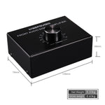 B015 Amplificateur de signal stéréo frontal amplificateur de casque amplificateur de haut-parleur double source audio, B015