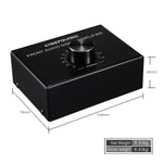B015 Amplificateur de signal stéréo frontal amplificateur de casque amplificateur de haut-parleur double source audio, B015
