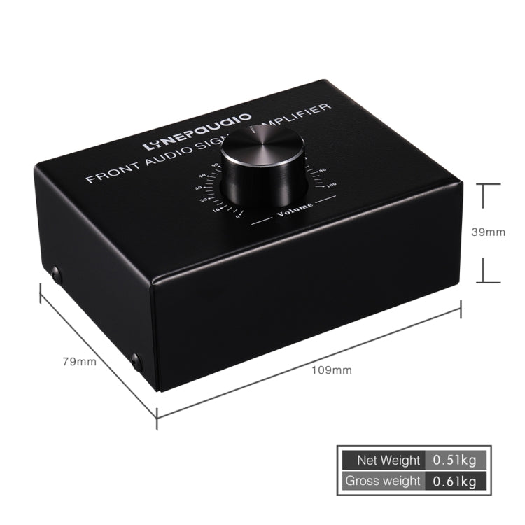 B015 Amplificateur de signal stéréo frontal amplificateur de casque amplificateur de haut-parleur double source audio, B015