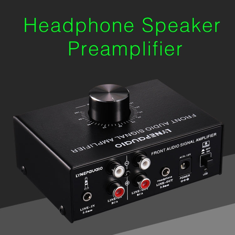 B015 Amplificateur de signal stéréo frontal amplificateur de casque amplificateur de haut-parleur double source audio, B015