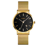 Montre Femme Élégante Simple Business Fashion Europe et Amérique SKMEI 1530 Montre Quartz Fine pour Étudiante