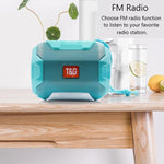 T&G TG162 LED Stereo Portable Bluetooth Speaker Mini Wireless Speaker Subwoofer
