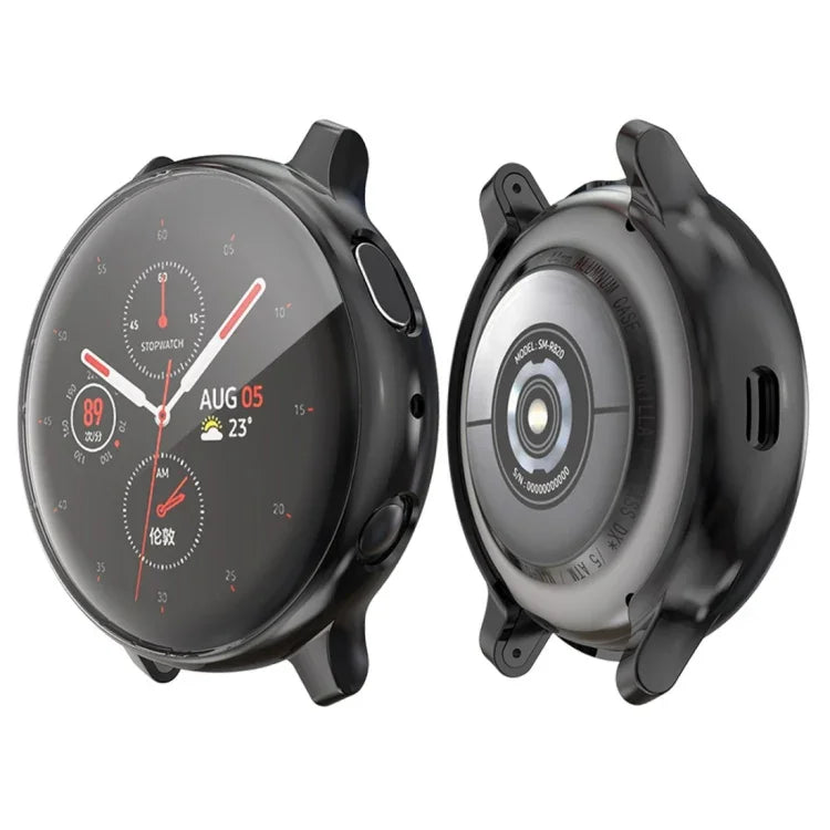 Étui de protection intégrale en TPU électroplaqué ENKAY Hat-prince pour Samsung Galaxy Watch Active 2 44 mm