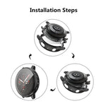 Étui de protection intégrale en TPU électroplaqué ENKAY Hat-prince pour Samsung Galaxy Watch Active 2 44 mm