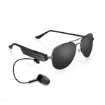 Écouteur sans fil A8 Casque Bluetooth Lunettes Casque audio Lunettes intelligentes Écouteur mains libres avec micro, A8