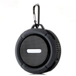 C6a Haut-parleur de voiture sans fil Bluetooth extérieur Chuck avec ventouse, prend en charge les cartes TF