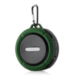 C6a Haut-parleur de voiture sans fil Bluetooth extérieur Chuck avec ventouse, prend en charge les cartes TF
