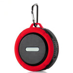 C6a Haut-parleur de voiture sans fil Bluetooth extérieur Chuck avec ventouse, prend en charge les cartes TF