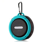 C6a Haut-parleur de voiture sans fil Bluetooth extérieur Chuck avec ventouse, prend en charge les cartes TF
