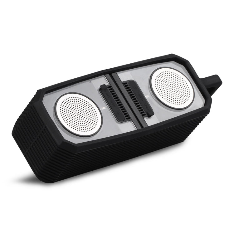 BT628 Enceintes Bluetooth TWS Portables Transparentes 10W avec Base Magnétique Connectable Subwoofer Stéréo Basses pour l'Extérieur
