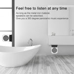 BT628 Enceintes Bluetooth TWS Portables Transparentes 10W avec Base Magnétique Connectable Subwoofer Stéréo Basses pour l'Extérieur