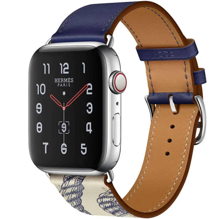 Bracelet universel à anneau unique sérigraphié 42 mm pour Apple Watch 3 / 2 / 1re génération