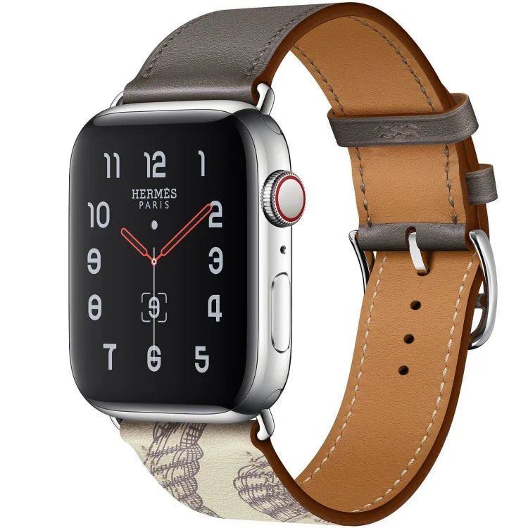 Bracelet universel à anneau unique sérigraphié 42 mm pour Apple Watch 3 / 2 / 1re génération