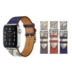 Bracelet universel à anneau unique sérigraphié 42 mm pour Apple Watch 3 / 2 / 1re génération