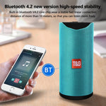 Enceintes Bluetooth Portables TG113 Étanche Stéréo Extérieur Haut-Parleur MP3 Son Basse avec Radio FM