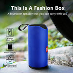 Enceintes Bluetooth Portables TG113 Étanche Stéréo Extérieur Haut-Parleur MP3 Son Basse avec Radio FM