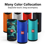 Enceintes Bluetooth Portables TG113 Étanche Stéréo Extérieur Haut-Parleur MP3 Son Basse avec Radio FM