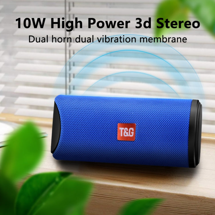 Enceintes Bluetooth Portables TG113 Étanche Stéréo Extérieur Haut-Parleur MP3 Son Basse avec Radio FM