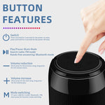 TG113C Colonne Portable Bluetooth Mini Haut-parleur Radio FM Étanche Caisson de basses Support de téléphone Haut-parleurs sans fil