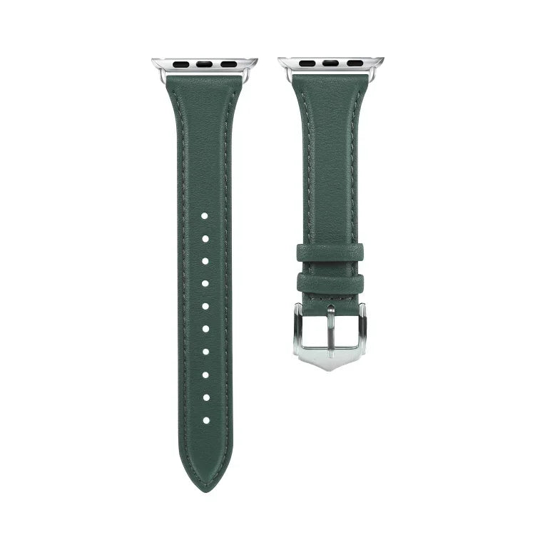 Bracelet universel fin en cuir 38 mm pour Apple Watch 3 / 2 / 1ère génération