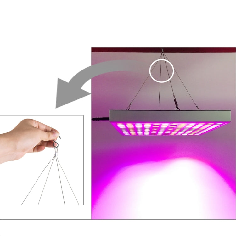 Éclairage complet spectre 45W 144 LED pour plantes, fitolampe pour plantes, fleurs, semis, culture, lampes de croissance LED AC85-265V, US, EU, AU, UK
