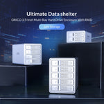 Boîtier externe pour disque dur 3,5 pouces ORICO 9528RU3 avec RAID
