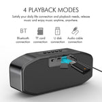 M5 Enceinte Bluetooth LED sans fil avec design hibou, radio FM, réveil et carte TF