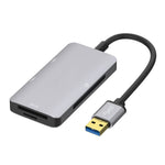 Hub USB3.0 Onten 8107 avec lecteur de carte CF SD TF, 8107