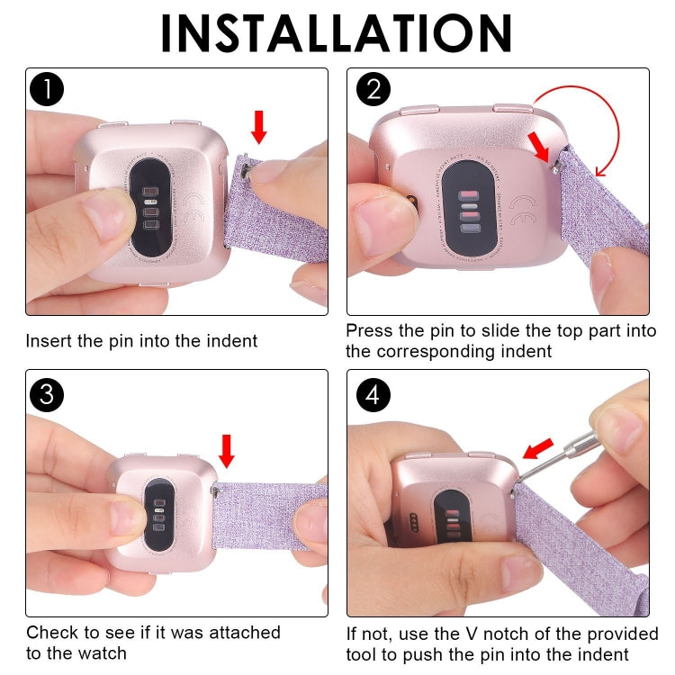 Bracelet en toile de nylon magique pour Huami 1 / Huami 2 / Ticwatch 1 / Ticwatch Pro / Samsung Galaxy Watch 46 mm / Samsung S3 / Huawei Watch 2 Pro / Huawei GT / Huawei Glory