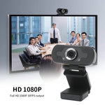 Webcam Full HD 1080P avec microphone anti-bruit pour streaming Skype et ordinateur/Android TV