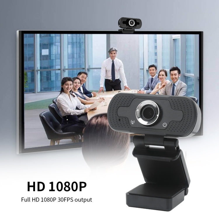 Webcam Full HD 1080P avec microphone anti-bruit pour streaming Skype et ordinateur/Android TV