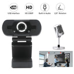 Webcam Full HD 1080P avec microphone anti-bruit pour streaming Skype et ordinateur/Android TV