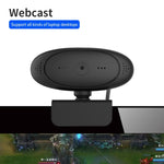 Webcam Full HD 1080P avec microphone intégré, caméra Web intelligente USB pour streaming en direct avec suppression du bruit