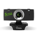Webcam HD B01 avec microphone intégré, caméra web intelligente, caméra de diffusion en direct USB avec annulation du bruit