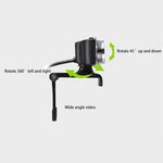 Webcam HD B01 avec microphone intégré, caméra web intelligente, caméra de diffusion en direct USB avec annulation du bruit