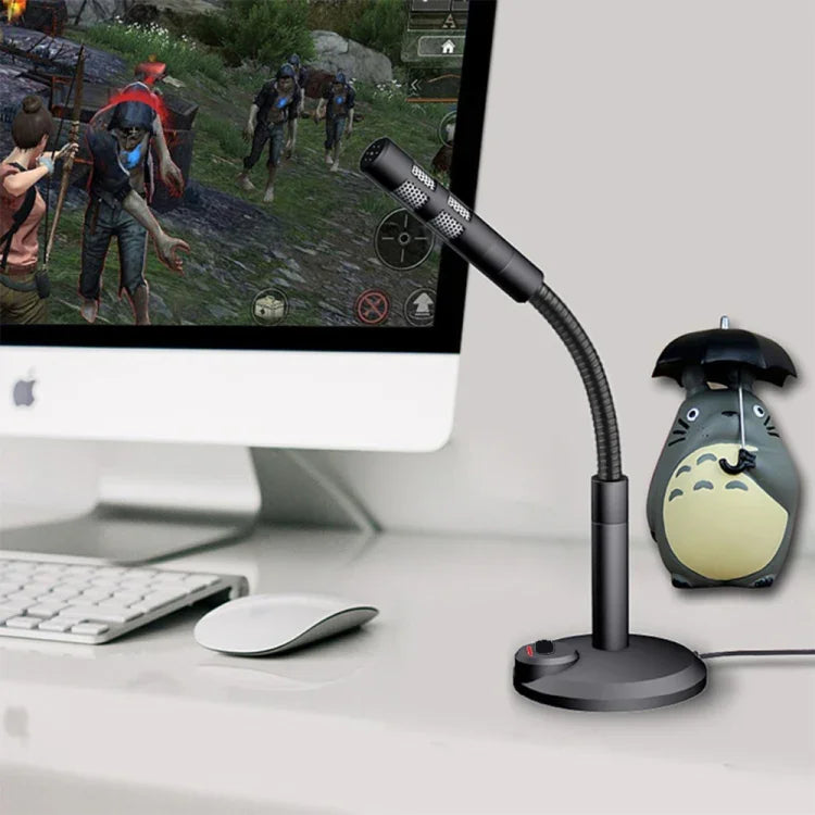 Mini microphone pour ordinateur Micro changeur de voix Microphone USB professionnel Microphone à condensateur gaming